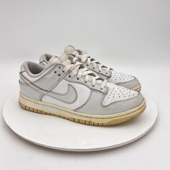 Nike Dunk Low Women Size 7 DD1503 103 Photon Dust Grey White Training Shoes - Picture 8 of 16